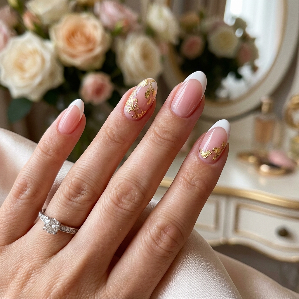 Elegant French Tip Manicure